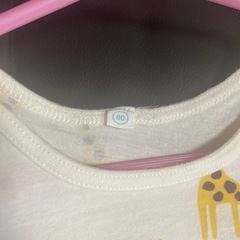 子供服　80サイズ　キリンさんワンピの画像