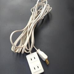 【断捨離中‼️】　日本製　テーブルタップ　延長コード　5m 　の画像