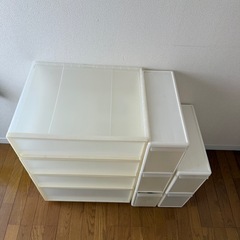 無印など　収納ケースの画像