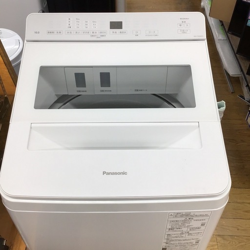 #H-51【ご来店頂ける方限定】Panasonicの10、0Kg洗濯機です