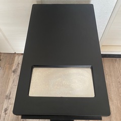 ゴミ箱　黒の画像