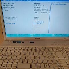 SONY★ノートパソコン　Corei5　VPCEH1AJ ソニーPCの画像