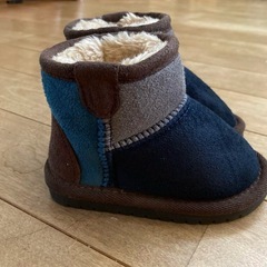 【美品】ベビー ボアブーツ 防寒 13.0  ブリーズ BREEZEの画像