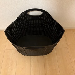 折りたたみ洗濯かごの画像