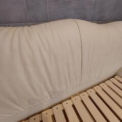 アルモニア　ダブルベットフレームスノコ付き　マットレスなしの画像