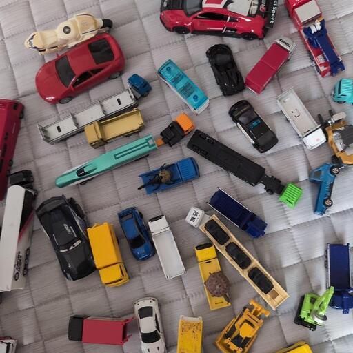 今夜が山！★ミニカーセット★中古品 TAKARA TOMY◇ミニカー/RED/タカラトミー/フェアレディZ/トミカ