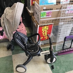 ジャングルジャングル貝塚店　BTM 三輪車　子供用　7in1 1歳〜3歳　サンシェード付き　押し棒付き　ランニングバイク　貝塚市　二色浜　リサイクルショップの画像