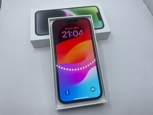【極美品・バッテリー100%】 Apple iPhone 14 128GB SIMロック解除済み