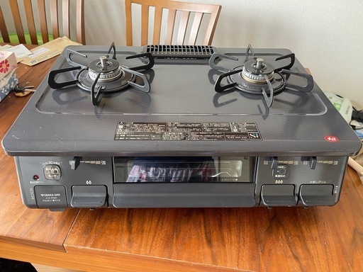 ガスコンロ 都市ガス PA-S43B-5R 23年製