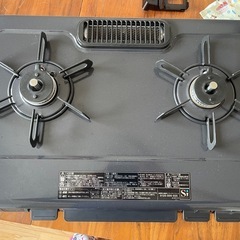 ガスコンロ 都市ガス PA-S43B-5R 23年製の画像