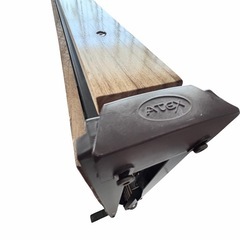 すのこ 折りたたみ シングルベッド+高反発マットの画像