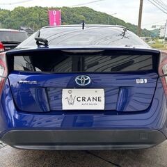 ブラックの方ご相談下さい☆車検令和8年9月☆トヨタ プリウス☆社外HDDナビ☆綺麗なブルーの画像