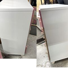 中村敬木工 75チェスト スプラウト2 4段 ピンク系 衣類収納 タンス ☆ 札幌市 白石店 の画像