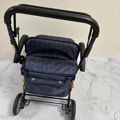 美品　幸和製作所 PW-298 アルミ製　シルバーカー 折り畳みの画像