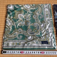 スカーフ　ハンカチ愛染　綿100%の画像