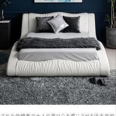 アルモニア　ダブルベットフレームスノコ付き　マットレスなしの画像