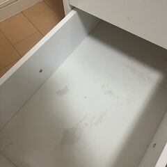 IKEA デスク　テーブル　引き出し　 ADILS オディリス　の画像
