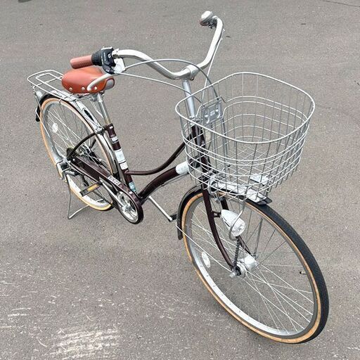 26インチ自転車 軽快車 6段変速 オートライト 札幌 東区 店頭引き取り歓迎