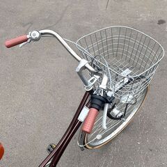26インチ自転車 軽快車 6段変速 オートライト 札幌 東区 店頭引き取り歓迎の画像