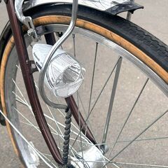 26インチ自転車 軽快車 6段変速 オートライト 札幌 東区 店頭引き取り歓迎の画像