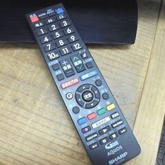 液晶テレビ 40インチ 2016年製 SHARP AQUOS LC-40H40 リモコン付き 40型 TV シャープ アクオス 札幌市 白石店の画像