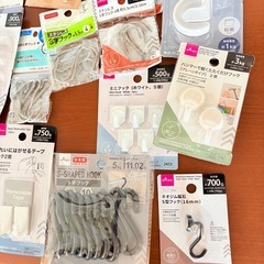 粘着フック S字フック ステンレス モップキャッチ フィルムフック テープフックの画像
