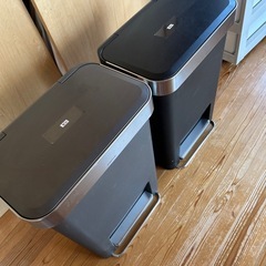 シンプルヒューマン ゴミ箱 2点セットの画像