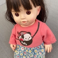 ポポちゃんとお茶セットの画像
