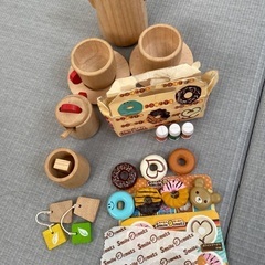 ポポちゃんとお茶セットの画像