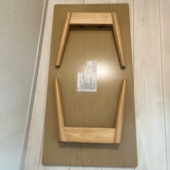 ニトリ　折りたたみテーブル　ラポール　NAの画像