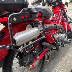 CT125 ハンターカブ専用　ワンオフ　GIVI サイドキャリア　MONOKEY HONDA ホンダ JA55　の画像