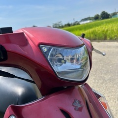スズキ　アドレスV125G 赤の画像