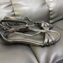 百貨店購入ローヒール クラークスのサンダル23.5〜24の画像