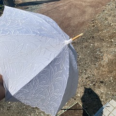 柄がきれいな日傘の画像