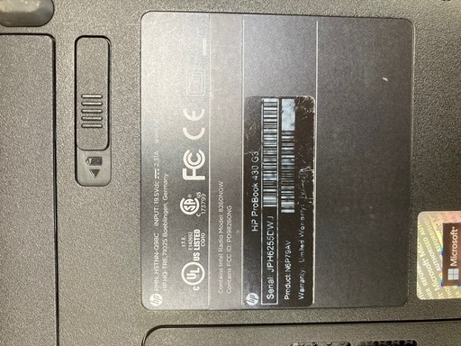ノートパソコン HP/ProBook 430 G3