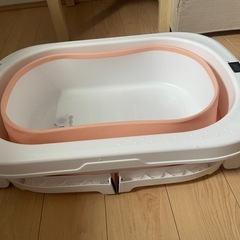 折りたたみ式ベビーバスの画像