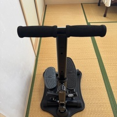 【受取予定者あり】NICEDAY ナイスデイ　健康ステッパー　ハンドル付き　折りたたみの画像