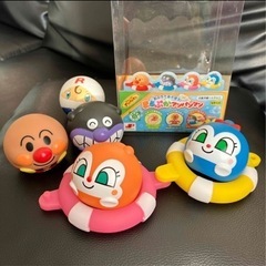 アンパンマン  ぬいぐるみ　おもちゃ　お風呂　の画像