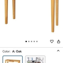 〈美品・引出し付〉デスク 学習机 パソコン 作業デスクの画像
