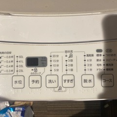 洗濯機の画像