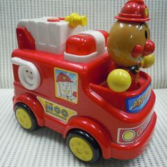(M-789) アンパンマン おもちゃ それいけ おしゃべり gogo 消防車の画像