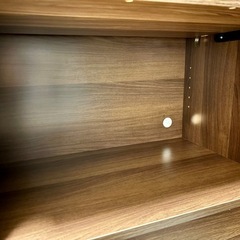 【8/31まで】木製　収納棚　ルーター収納の画像