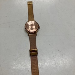 O2508-672 KLASSE14 腕時計 ローズゴールド 28mm ステンレスメッシュベルト 電池切れ状態 中古 現状お渡しの画像