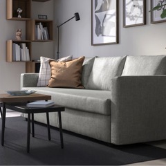 IKEA  3人掛けソファーベッドの画像