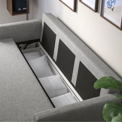 IKEA  3人掛けソファーベッドの画像