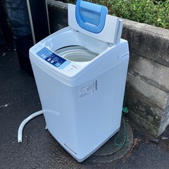 ※札幌市内の方送料無料お届け※HITACHI 全自動電気洗濯機 NW-5TR 2015年製の画像