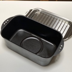 燕三条　鋳物揚げ鍋バットセットの画像