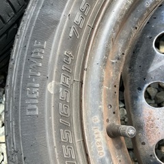 155/65  14インチホイールタイヤ  の画像