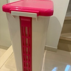 45L ペダル　ゴミ箱　ピンク　大きいの画像