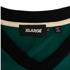 ✨希少・美品✨ XLARGE RECORDS Tシャツ 銃 蝶 グリーン XLの画像